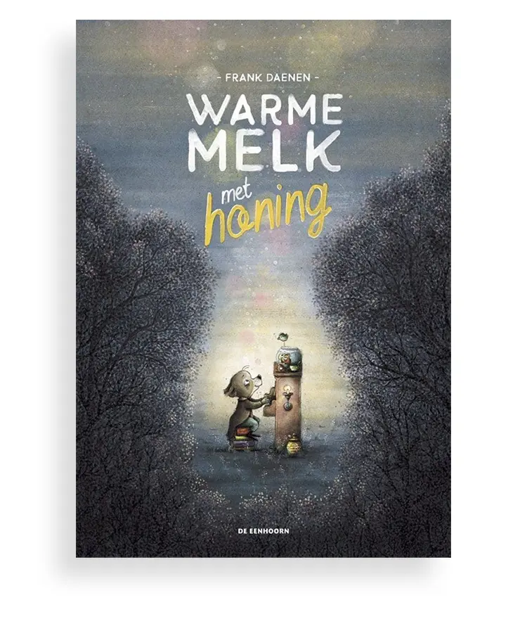 Warme melk met honing