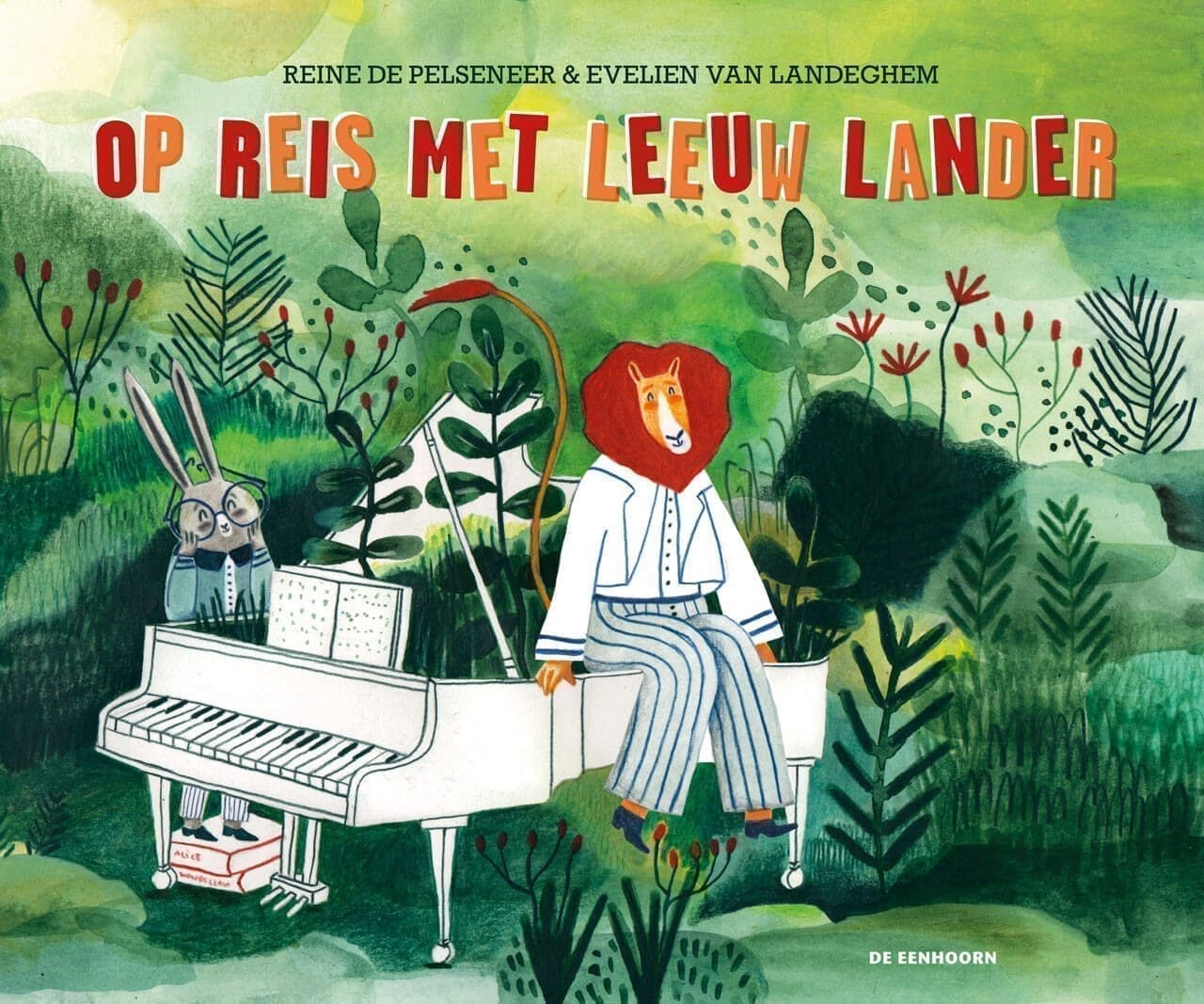cover Op reis met Leeuw Lander